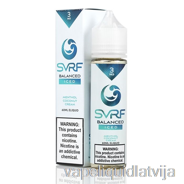 Ledus Līdzsvarots - Svrf E-šķidrums - 60ml 0mg Vape šķidrums